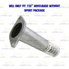 2007-2009 Pontiac Montana 3.9L Exhaust Pipe and Muffler