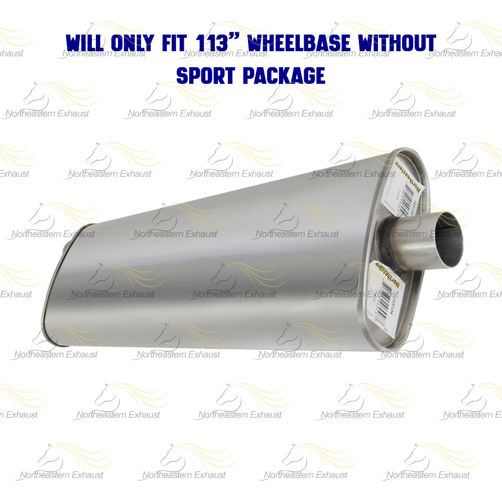 2007-2009 Pontiac Montana 3.9L Exhaust Pipe and Muffler