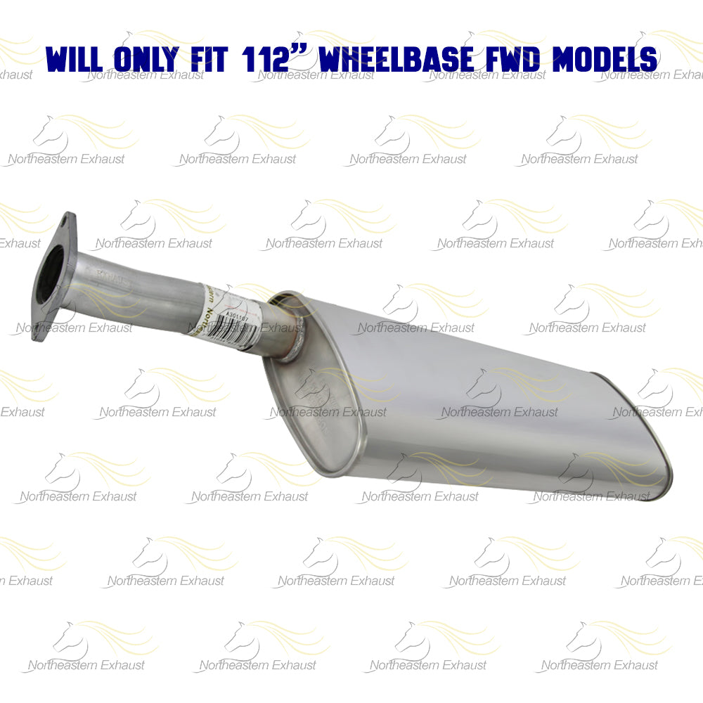 2002-2004 Chevrolet Venture 3.4L Exhaust Pipe and Muffler