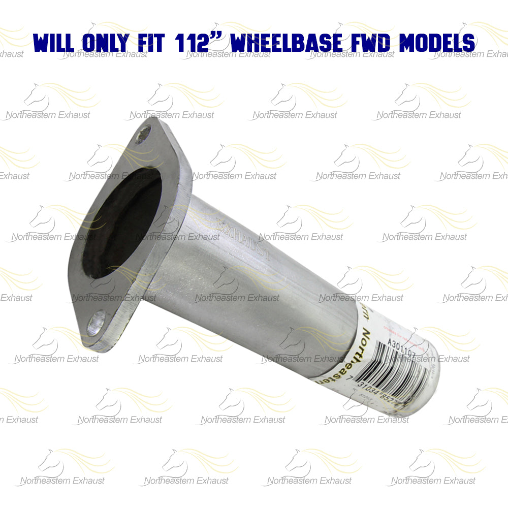 2002-2004 Chevrolet Venture 3.4L Exhaust Pipe and Muffler