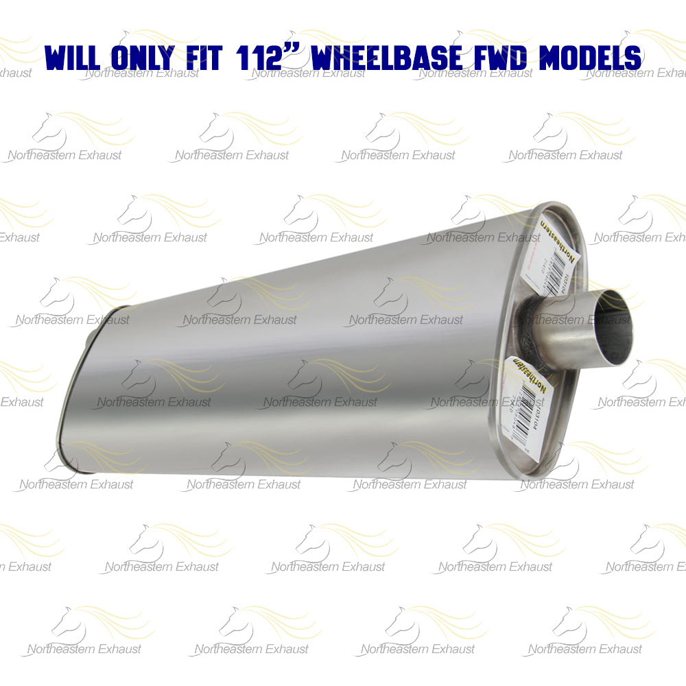 2002-2004 Chevrolet Venture 3.4L Exhaust Pipe and Muffler