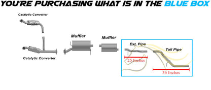 2006-2010 Ford Explorer 4.6L Extension and Tail Pipe