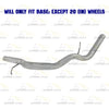 2002-2006 Cadillac Escalade 6.0L Exhaust Tail Pipe