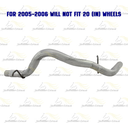 2002-2006 Cadillac Escalade EXT 6.0L Exhaust Tail Pipe