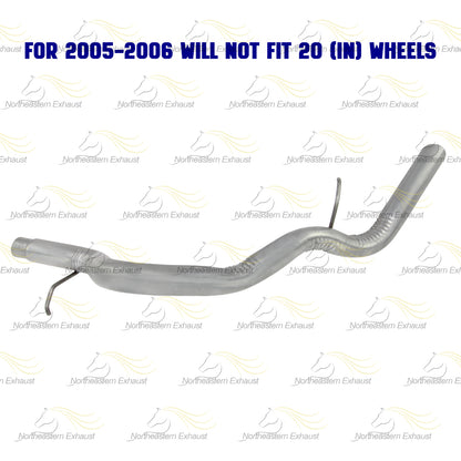 2002-2006 Cadillac Escalade EXT 6.0L Exhaust Tail Pipe