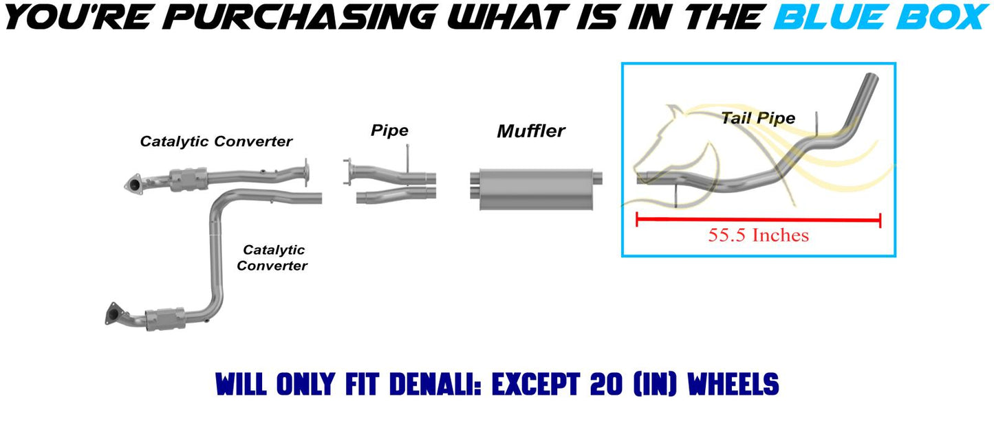 2001-2006 GMC Yukon 6.0L Exhaust Tail Pipe