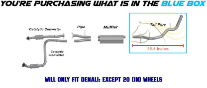 2001-2006 GMC Yukon 6.0L Exhaust Tail Pipe