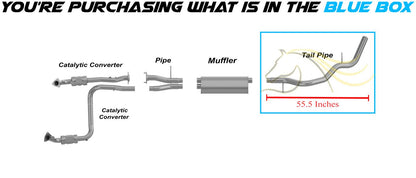 2001-2006 GMC Yukon XL 1500 6.0L Exhaust Tail Pipe