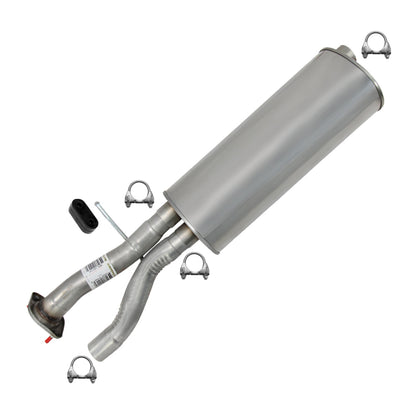 2001-2006 GMC Yukon 6.0L Pair of Exhaust Pipe and Muffler