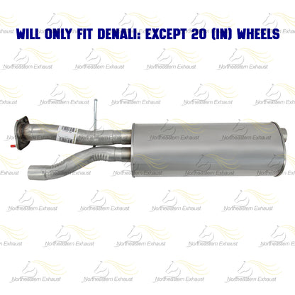 2001-2006 GMC Yukon 6.0L Pair of Exhaust Pipe and Muffler