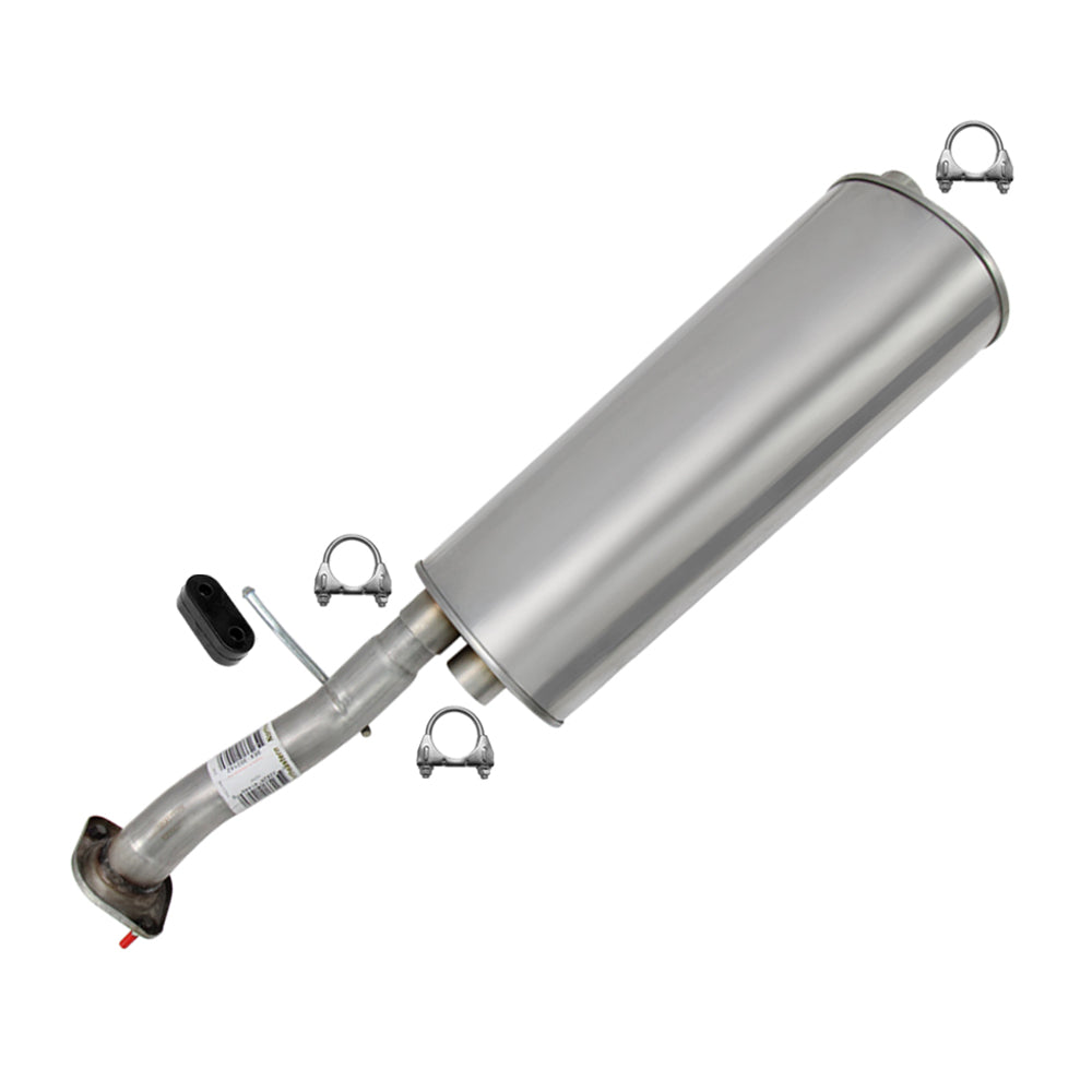 2001-2006 GMC Yukon 6.0L Passenger-side Exhaust Pipe and Muffler