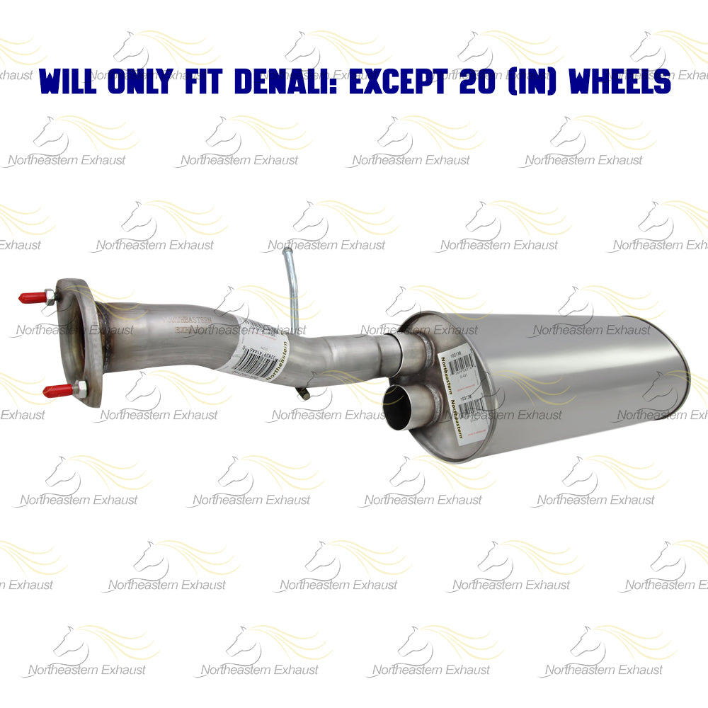 2001-2006 GMC Yukon 6.0L Passenger-side Exhaust Pipe and Muffler