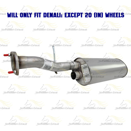 2001-2006 GMC Yukon 6.0L Passenger-side Exhaust Pipe and Muffler