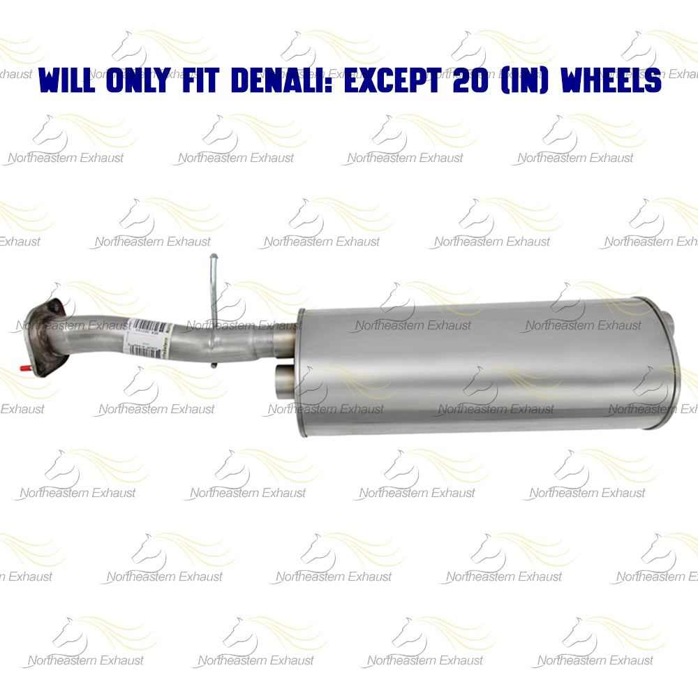 2001-2006 GMC Yukon 6.0L Passenger-side Exhaust Pipe and Muffler