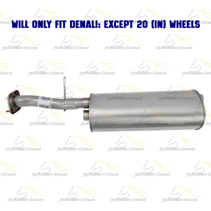 2001-2006 GMC Yukon 6.0L Passenger-side Exhaust Pipe and Muffler