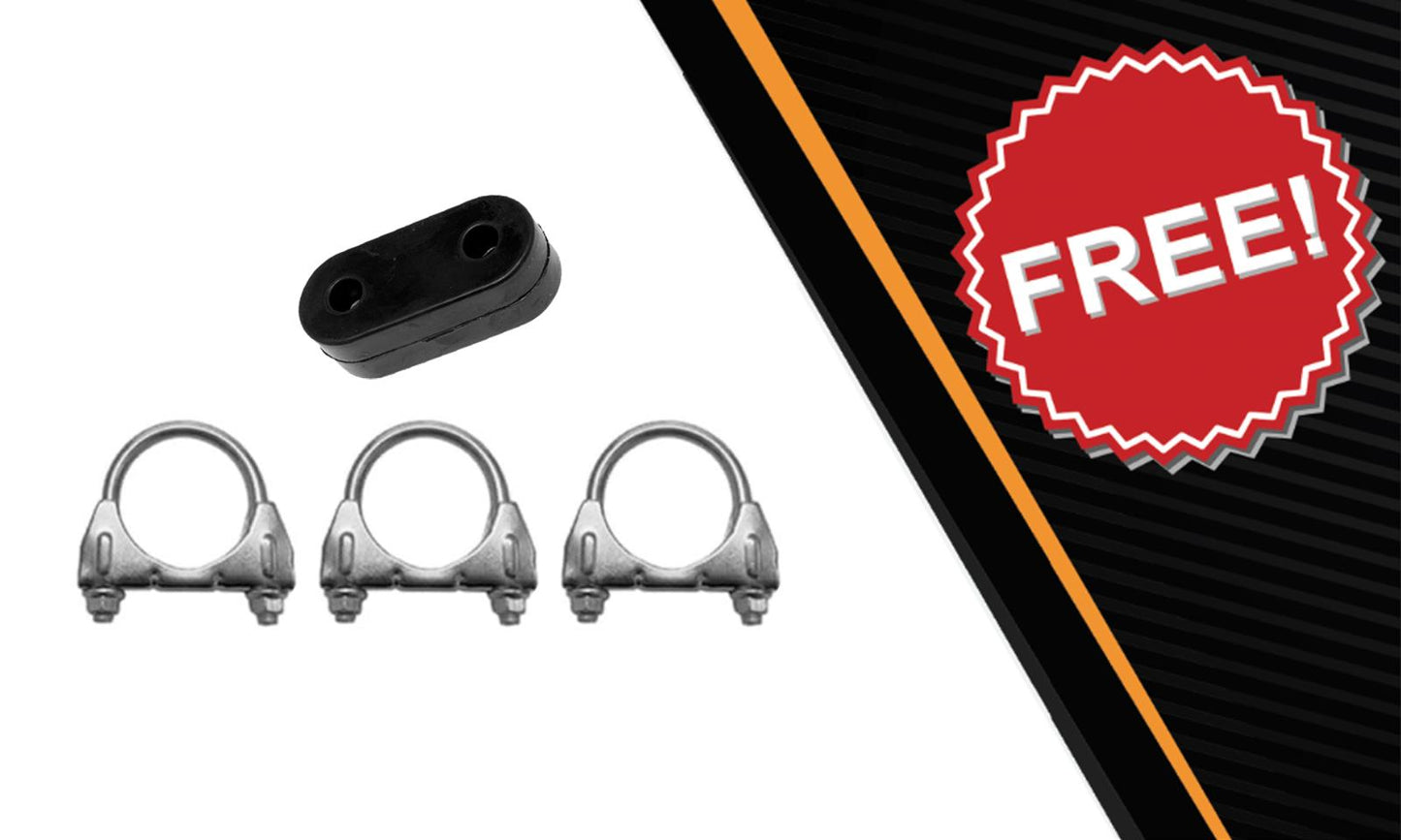 2001-2006 GMC Yukon 6.0L Passenger-side Exhaust Pipe and Muffler