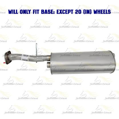 2002-2006 Cadillac Escalade 6.0L Passenger-side Exhaust Pipe and Muffler