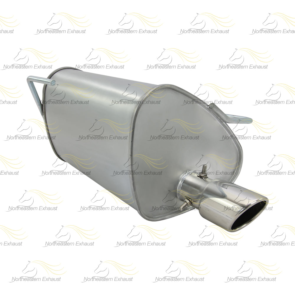 2009-2013 Subaru Forester 2.5L Exhaust Muffler with Tip | Driver-side