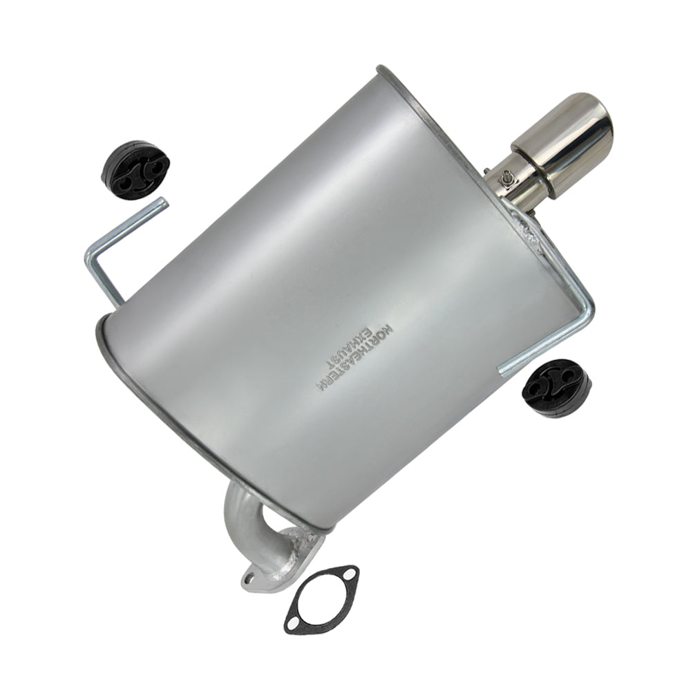 2008-2011 Subaru Impreza 2.5L Exhaust Muffler with Tip | Passenger-side