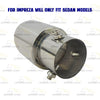 2008-2011 Subaru Impreza 2.5L Exhaust Muffler with Tip | Passenger-side
