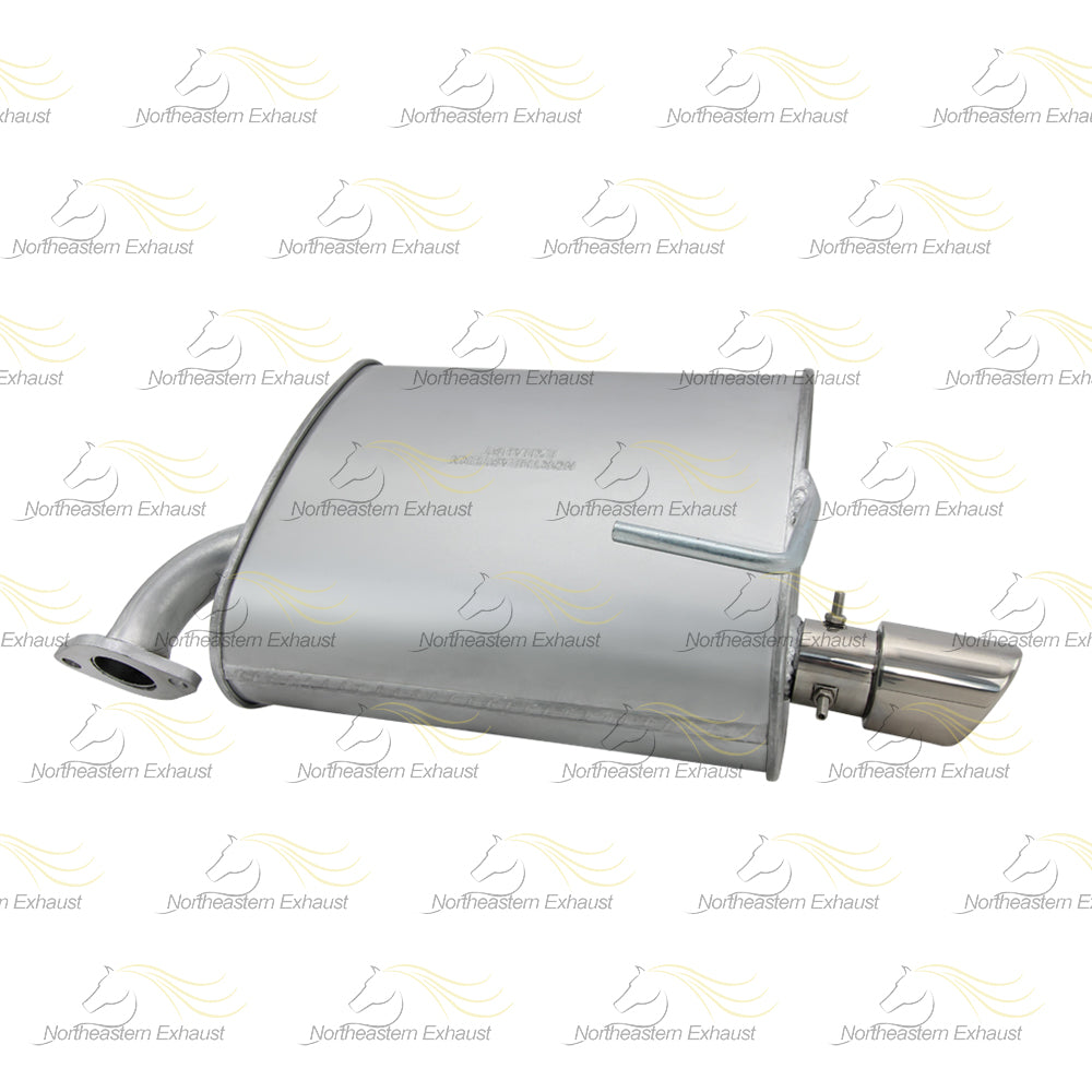 2009-2013 Subaru Forester 2.5L Exhaust Muffler with Tips | Passenger-side