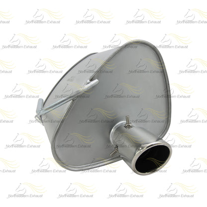 2009-2013 Subaru Forester 2.5L Exhaust Muffler with Tips | Passenger-side