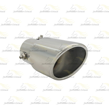 2009-2013 Subaru Forester 2.5L Exhaust Muffler with Tips | Passenger-side