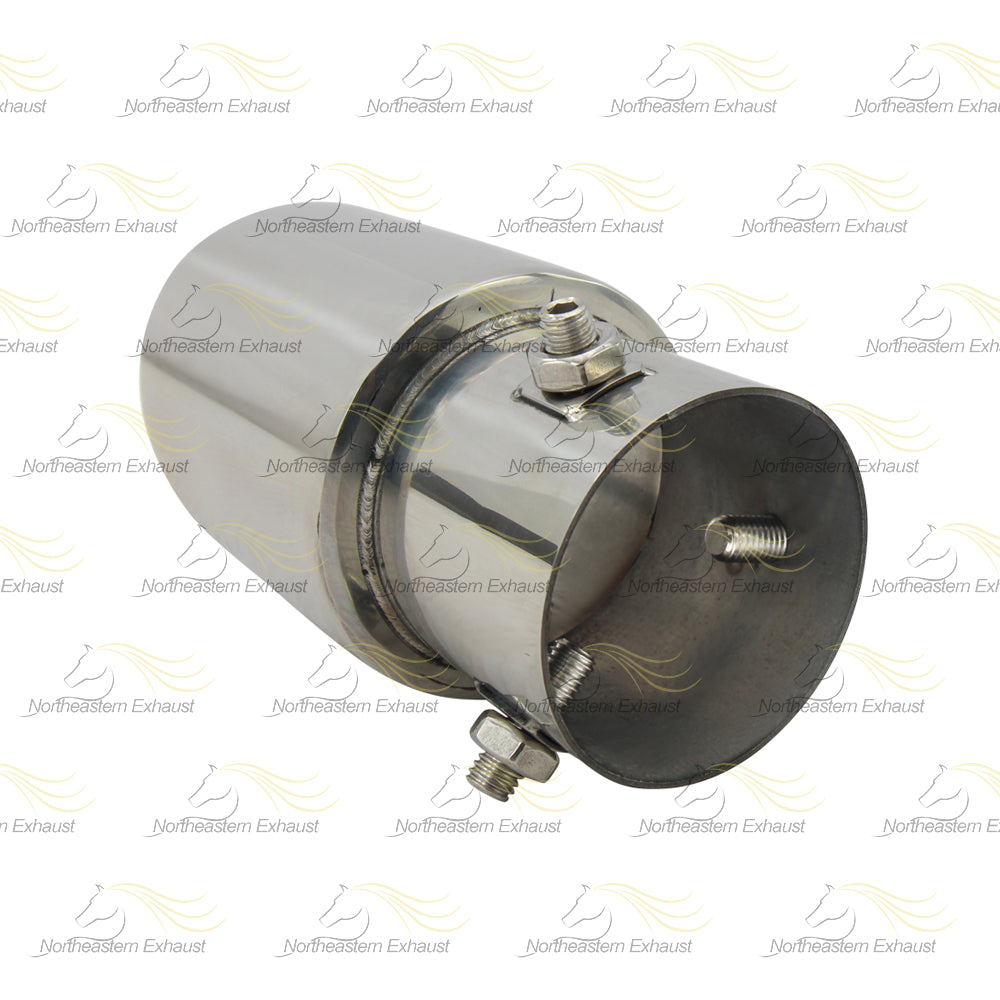 2009-2013 Subaru Forester 2.5L Exhaust Muffler with Tips | Passenger-side