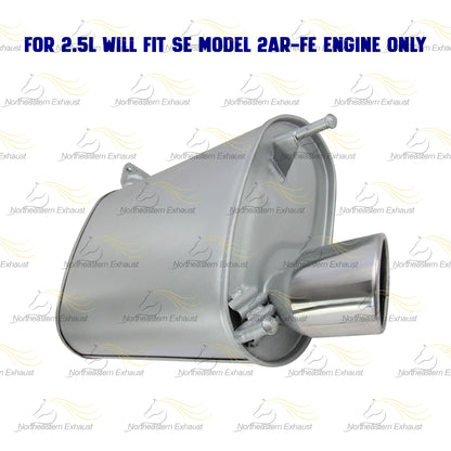 2010-2011 Toyota Camry 2.5L Exhaust Muffler | Driver-side