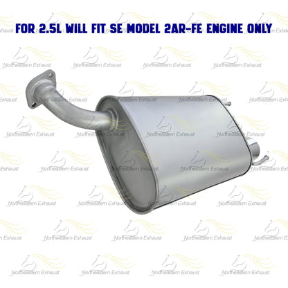 2010-2011 Toyota Camry 2.5L Exhaust Muffler | Driver-side
