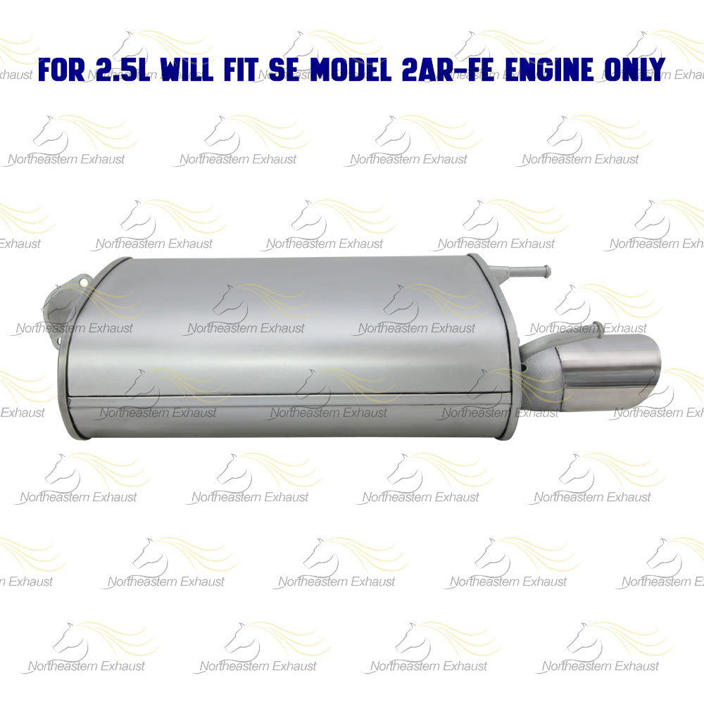 2010-2011 Toyota Camry 2.5L Exhaust Muffler | Driver-side