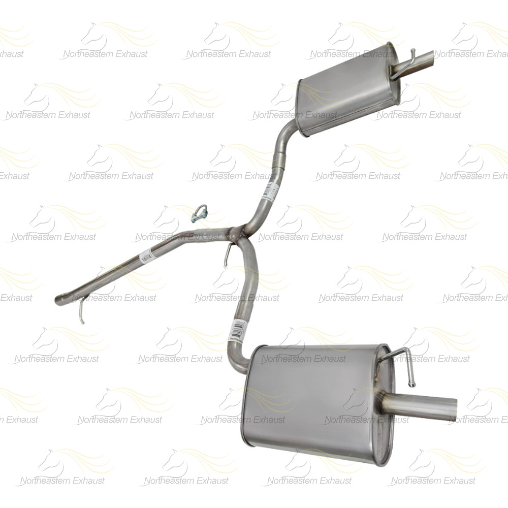 2013-2019 Ford Flex 3.5L Exhaust Y Pipe and Pair of Muffler