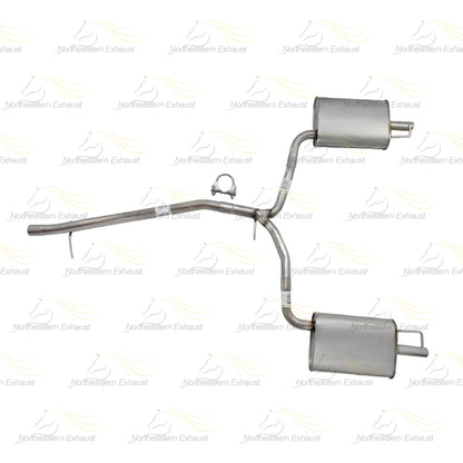 2013-2019 Ford Flex 3.5L Exhaust Y Pipe and Pair of Muffler
