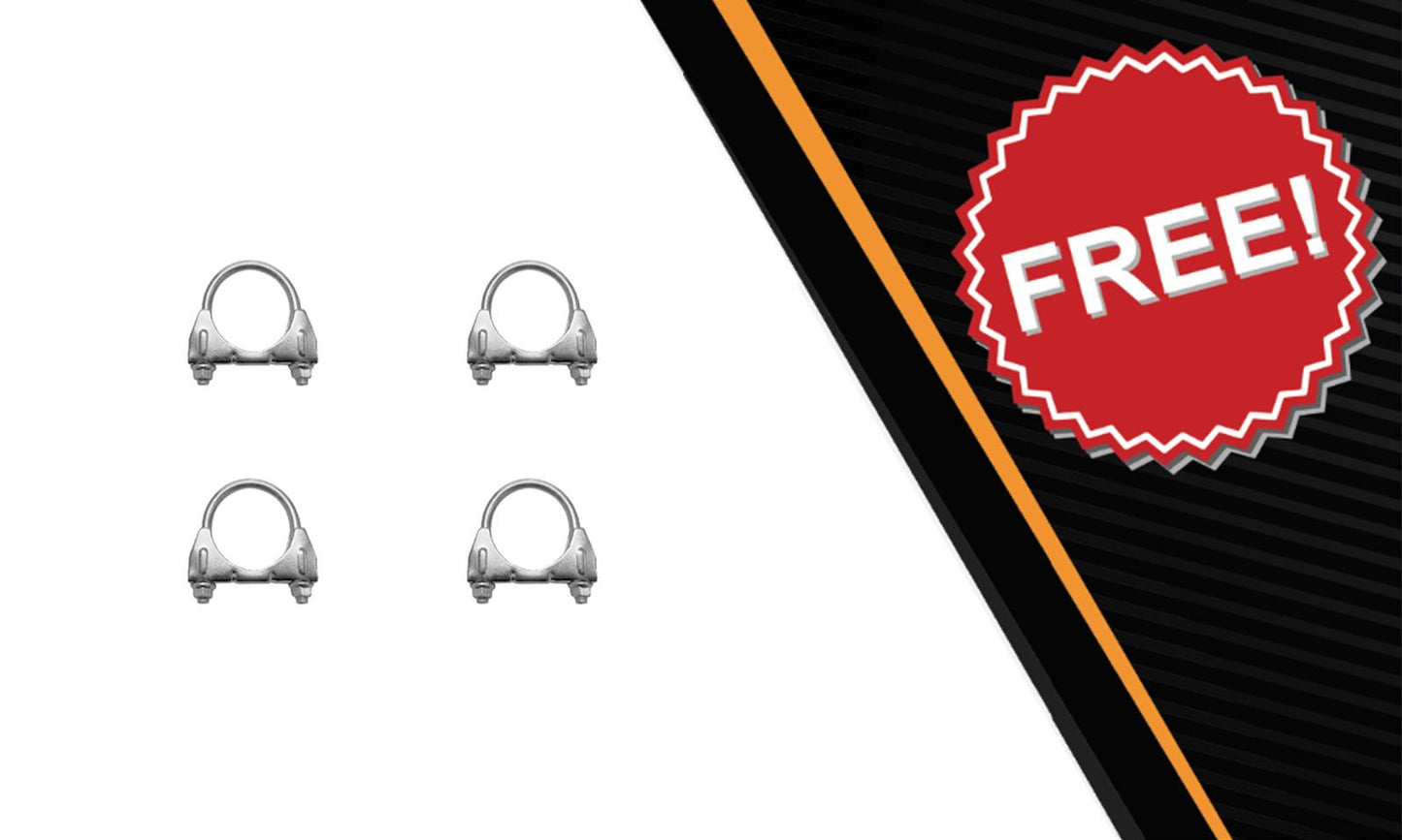 2013-2019 Ford Flex 3.5L Exhaust Y Pipe and Pair of Muffler