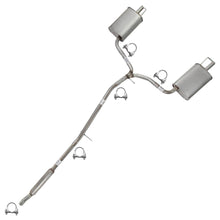 2013-2019 Ford Flex 3.5L Exhaust Resonator Y Pipe and Pair of Muffler