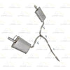 2013-2019 Ford Flex 3.5L Exhaust Resonator Y Pipe and Pair of Muffler
