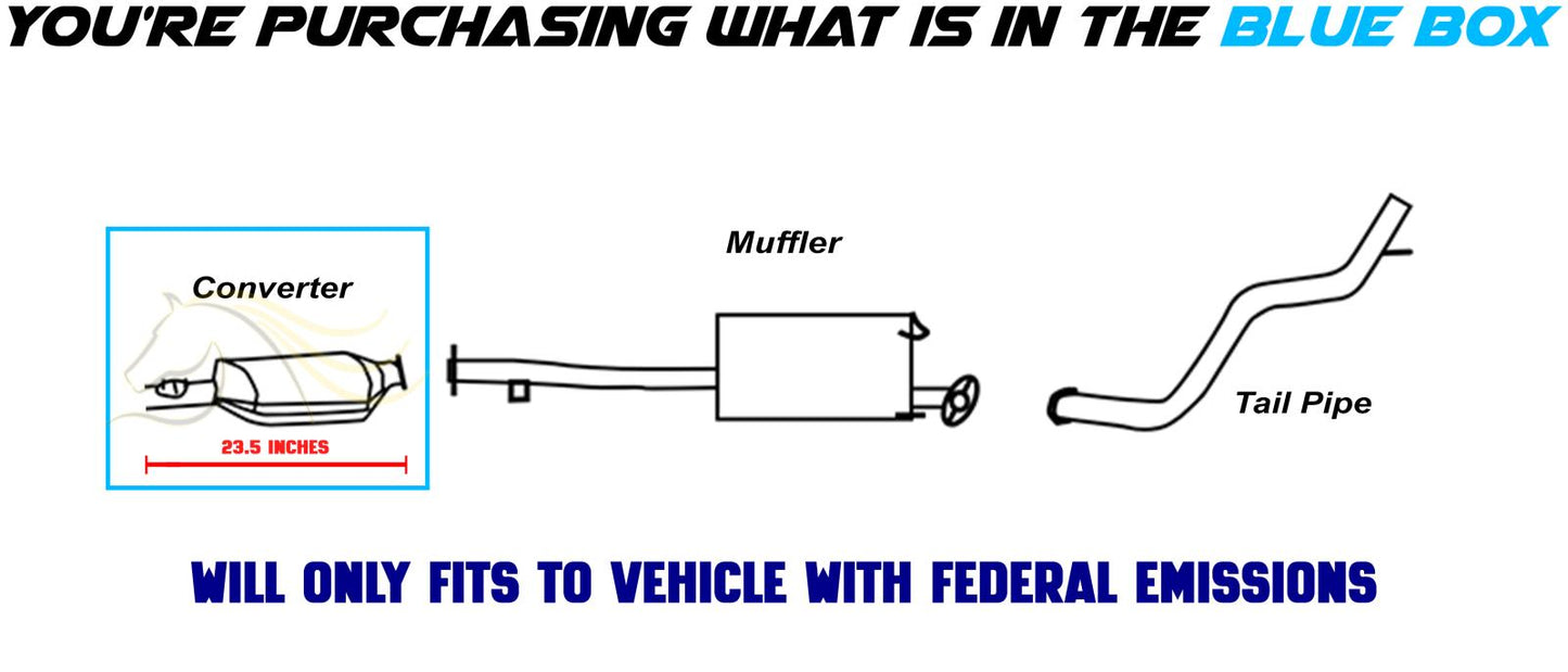1996-2000 Toyota 4Runner 3.4L Exhaust Catalytic Converter | EPA