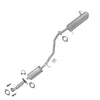 2012-2013 Kia Soul 2.0L Exhaust Pipe, Resonator and Muffler