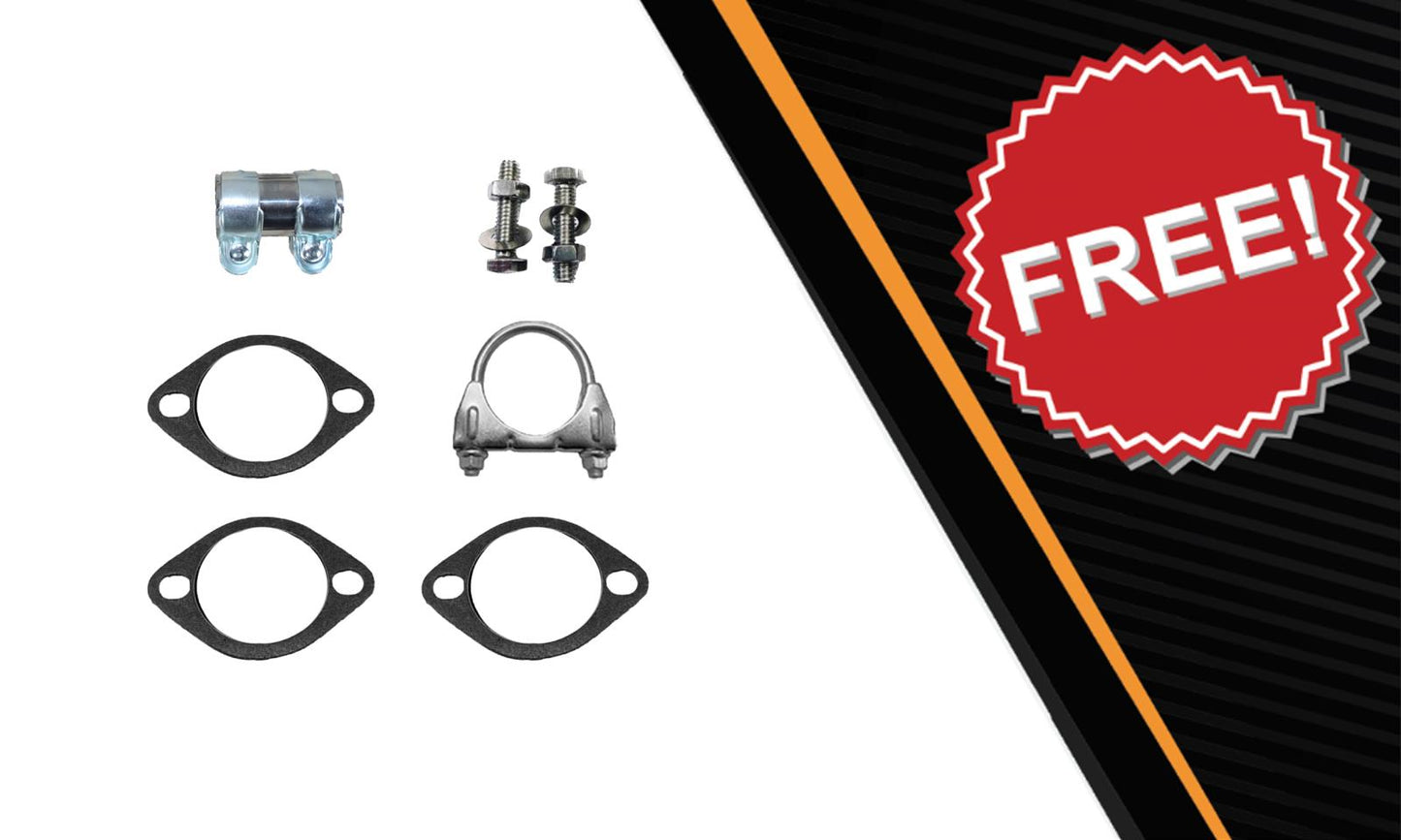 2012-2013 Kia Soul 2.0L Exhaust Pipe, Resonator and Muffler