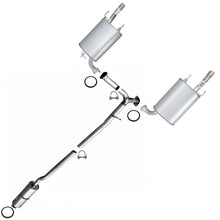 2005-2012 Toyota Avalon 3.5L Exhaust Resonator Pipe and Pair of Muffler