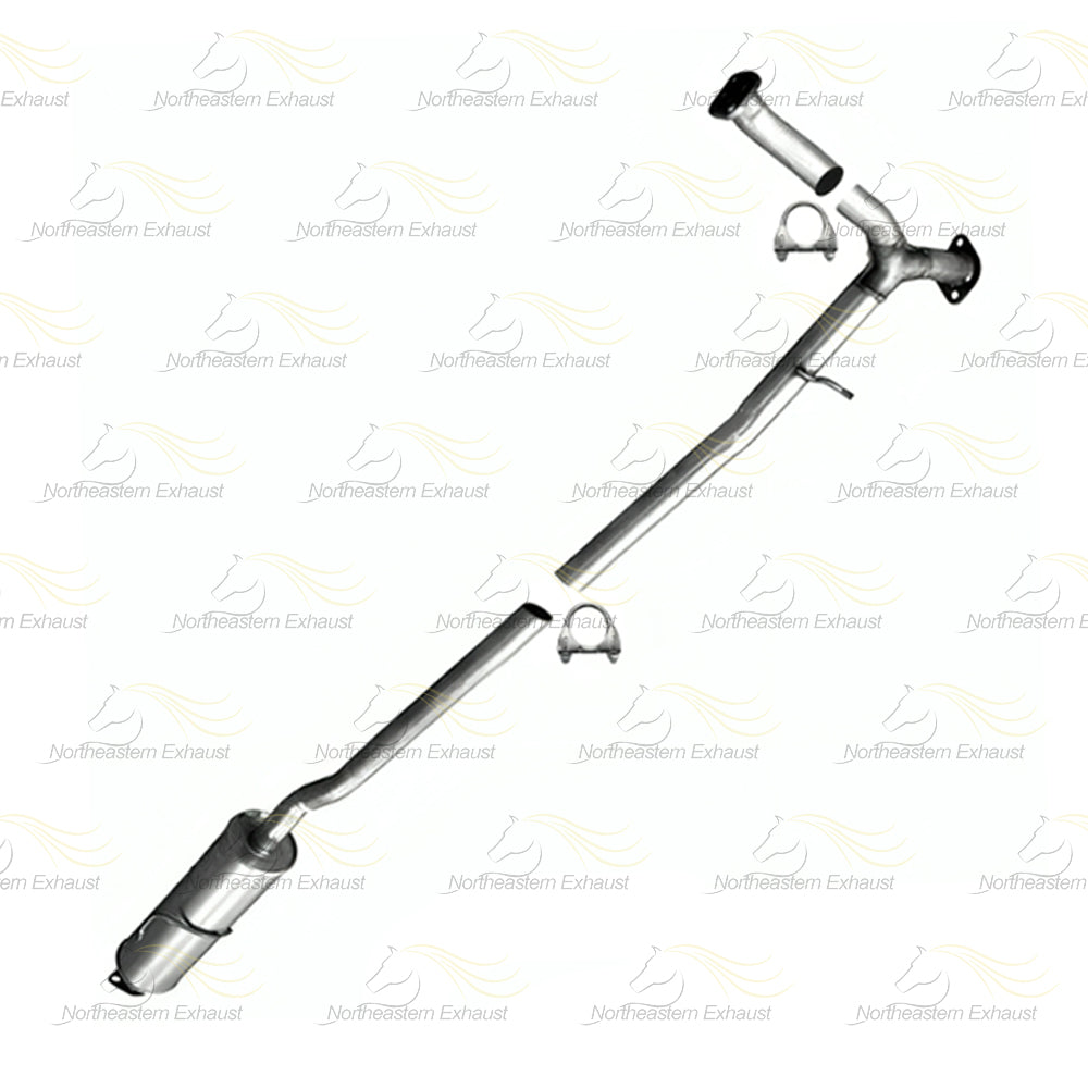 2005-2012 Toyota Avalon 3.5L Exhaust Resonator Pipe and Pair of Muffler