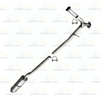 2005-2012 Toyota Avalon 3.5L Exhaust Resonator Pipe and Pair of Muffler