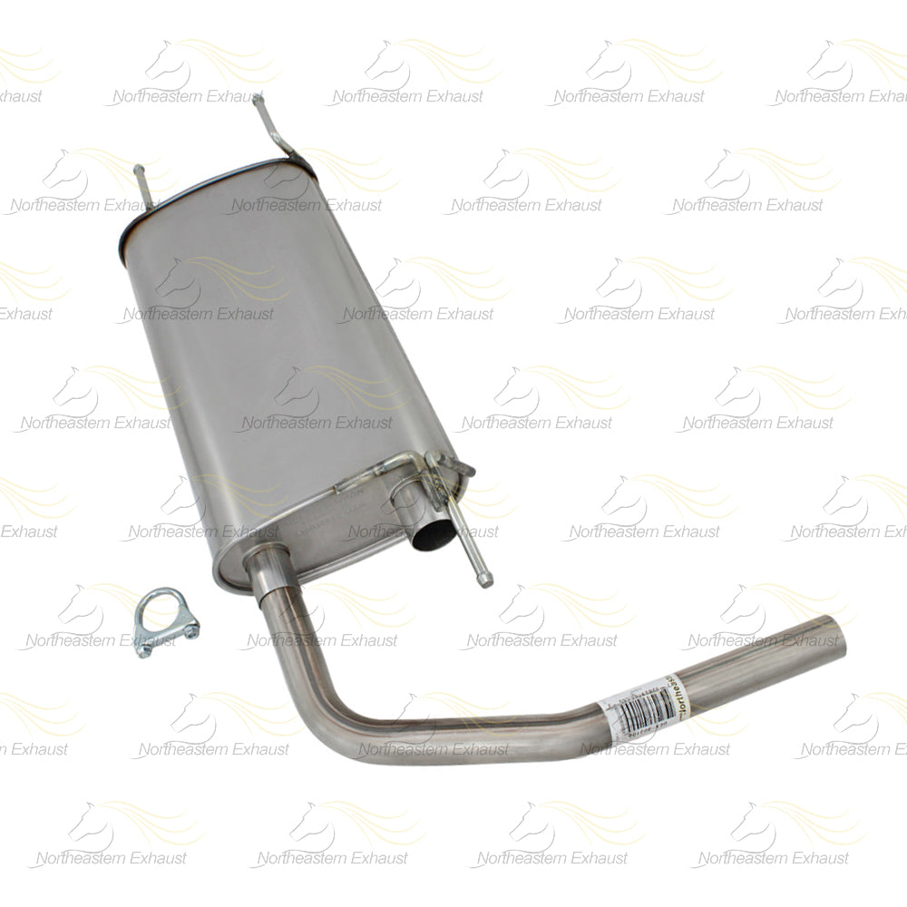 2010-2013 Mazda 3 2.0L Exhaust Muffler and Tail Pipe