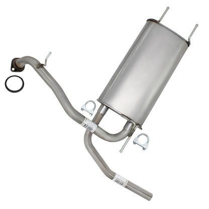 2010-2013 Mazda 3 2.0L Exhaust Intermediate Pipe, Muffler and Tail Pipe