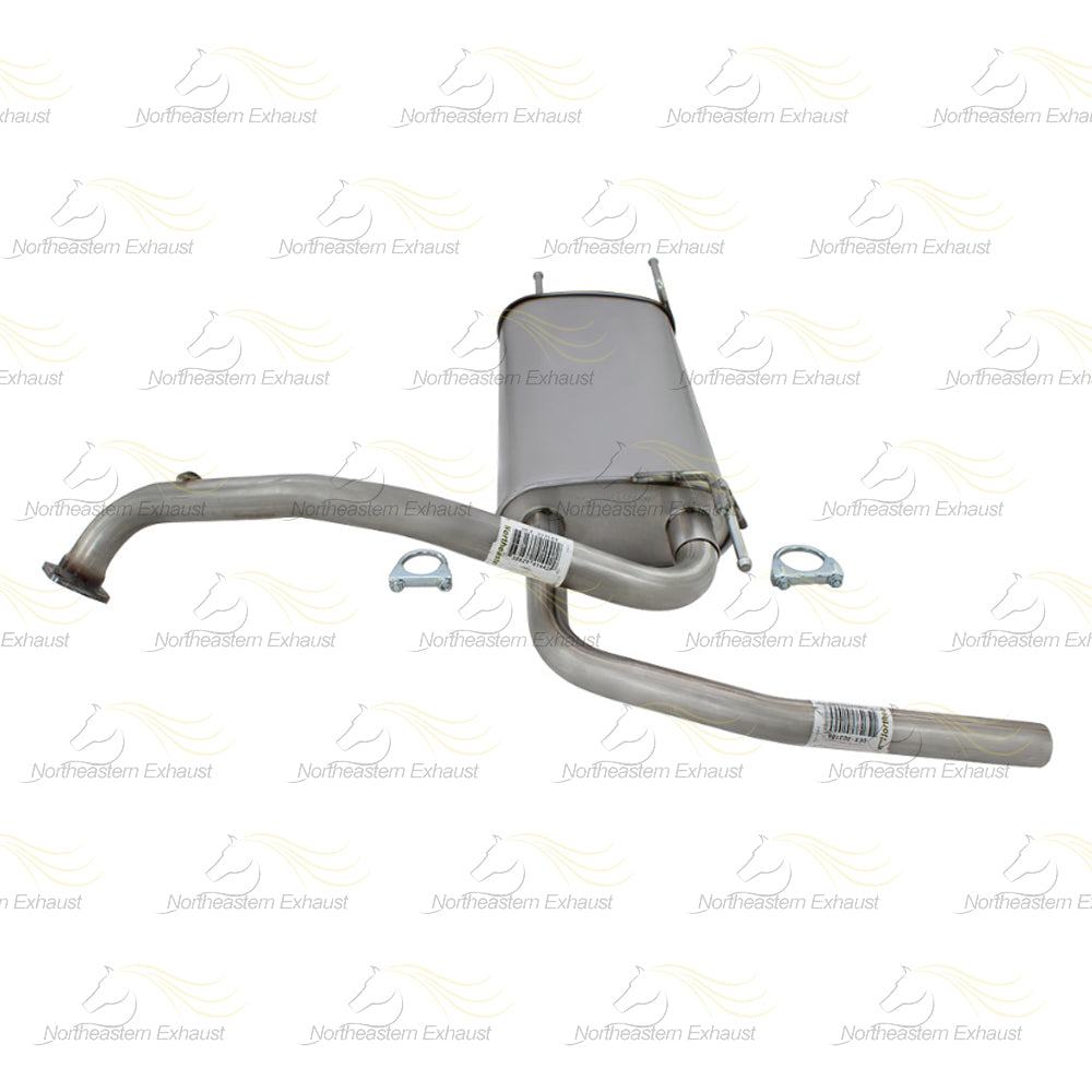 2010-2013 Mazda 3 2.0L Exhaust Intermediate Pipe, Muffler and Tail Pipe