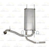 2010-2013 Mazda 3 2.0L Exhaust Intermediate Pipe, Muffler and Tail Pipe