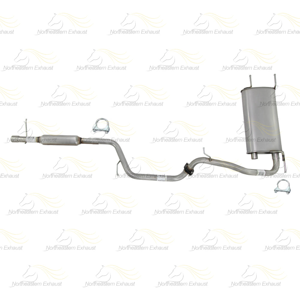 2010-2013 Mazda 3 2.0L Exhaust Pipes and Muffler
