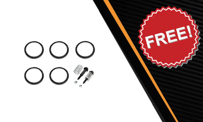 2007-2012 Toyota FJ Cruiser 4.0L Exhaust System Kit with Catalytic