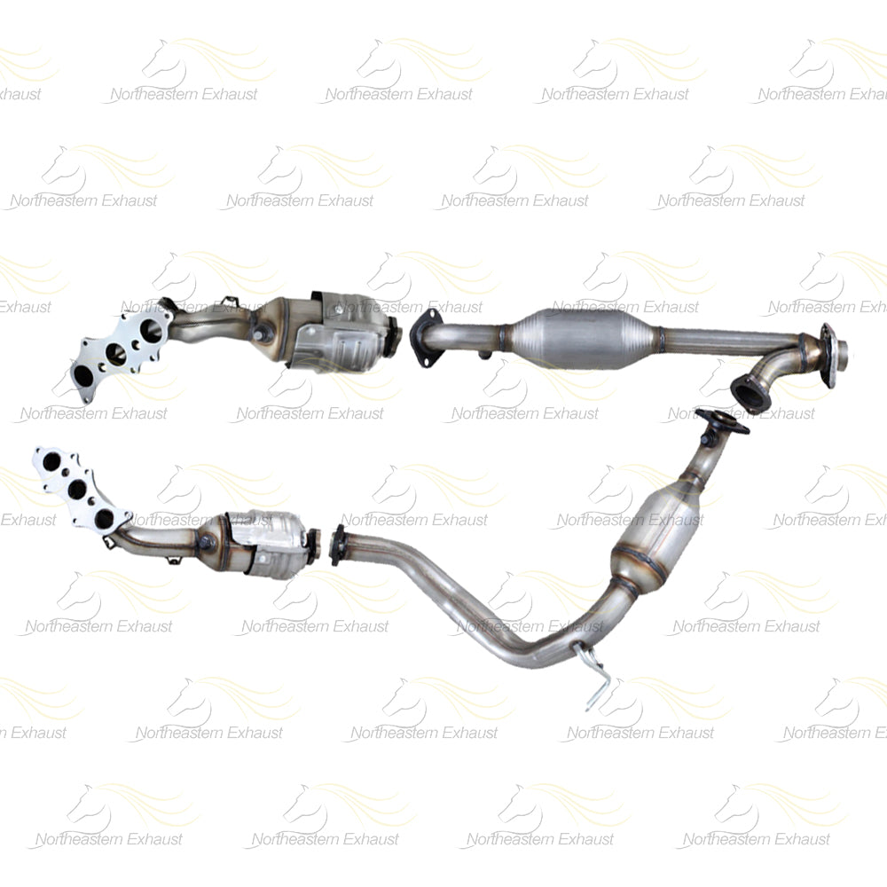 2010-2012 Toyota FJ Cruiser 4.0L Complete Exhaust System Kit with Catalytic