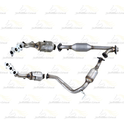 2010-2012 Toyota FJ Cruiser 4.0L Complete Exhaust System Kit with Catalytic